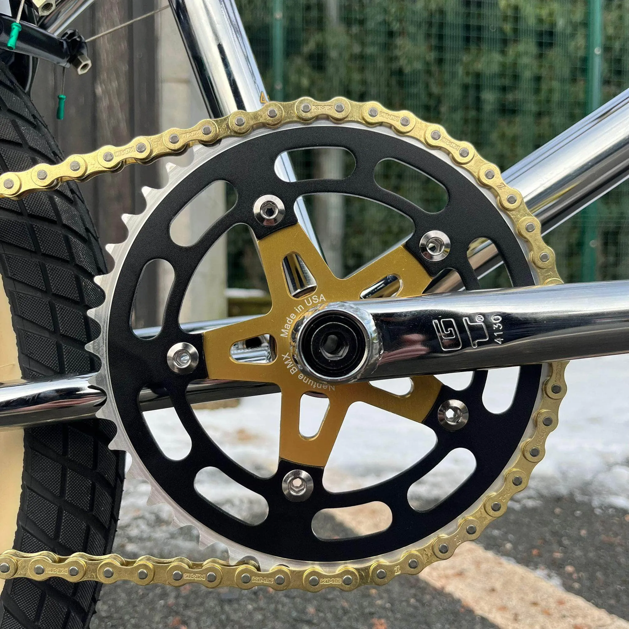 Torker LP-F Custom Bike Chrome / Black / Gold