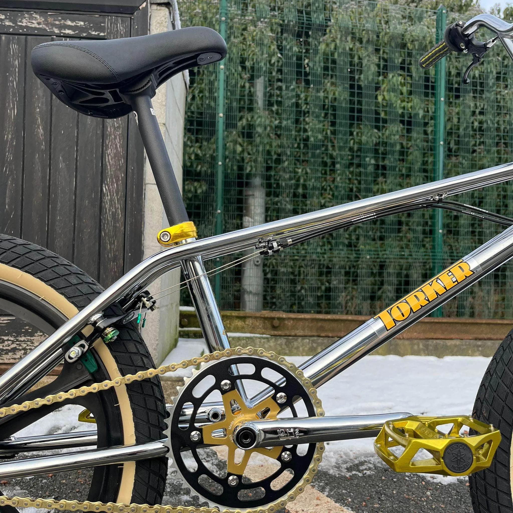 Torker LP-F Custom Bike Chrome / Black / Gold