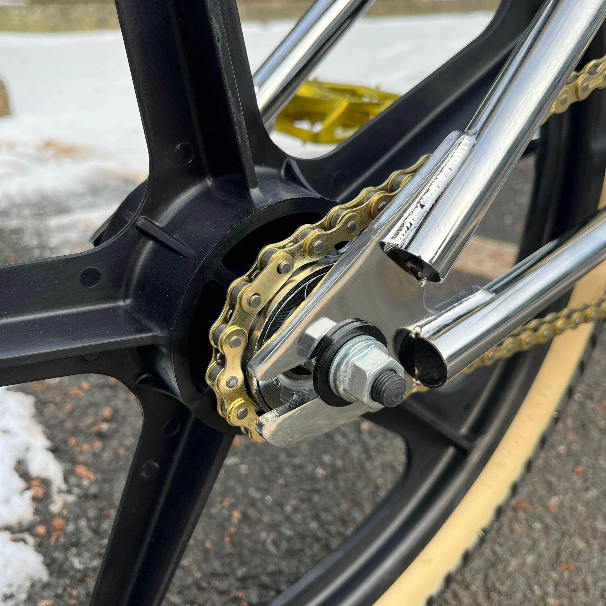 Torker LP-F Custom Bike Chrome / Black / Gold