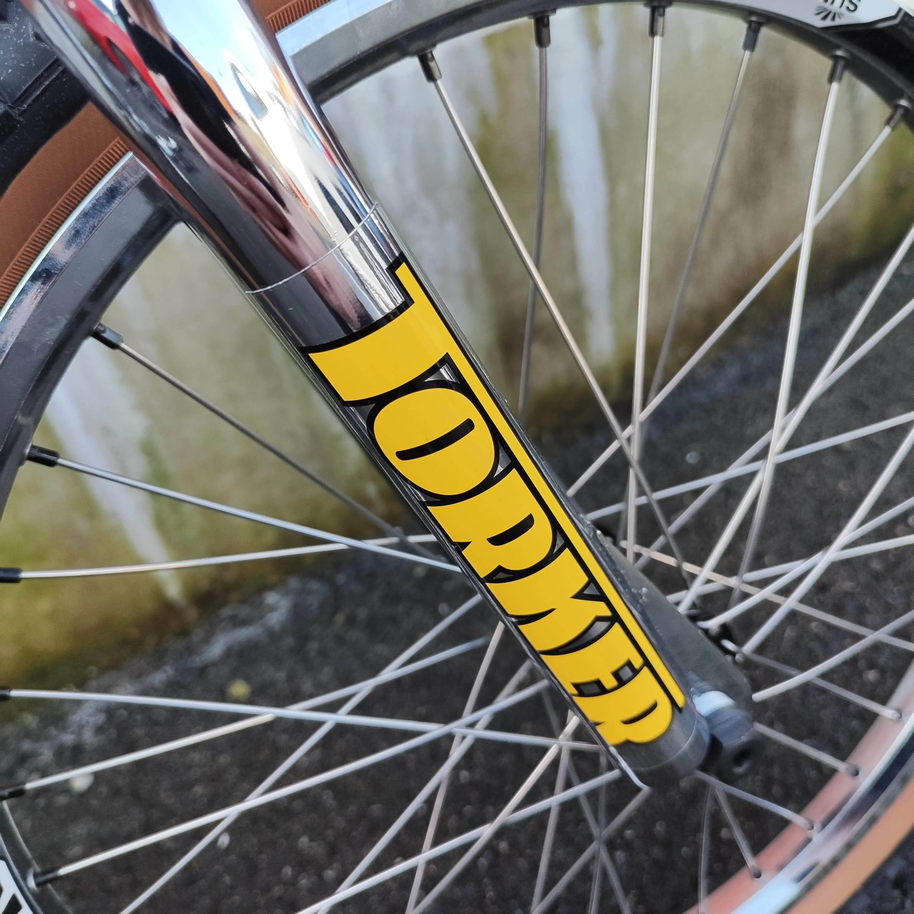 Torker LP Race 280X Tribute Bike Chrome / Black