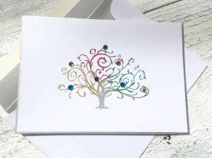 Tree of Life Note Card - Tree of Life Cards - Tree of Life Stationery - Holiday Cards - Christmas Cards - Thank You Cards - Blank Cards