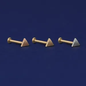Triangle Flatback Piercing