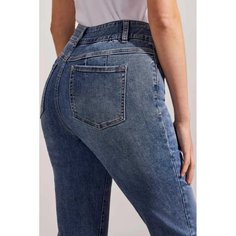Tribal Eco Friendly Sophia 5 Pockets Curvy Straight Pant