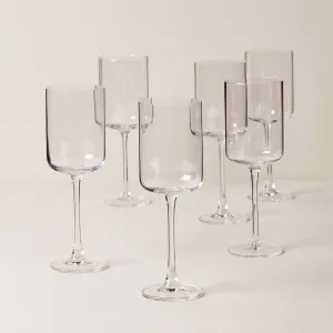 Tuscany Classics Straight Set of 6 Wine - White