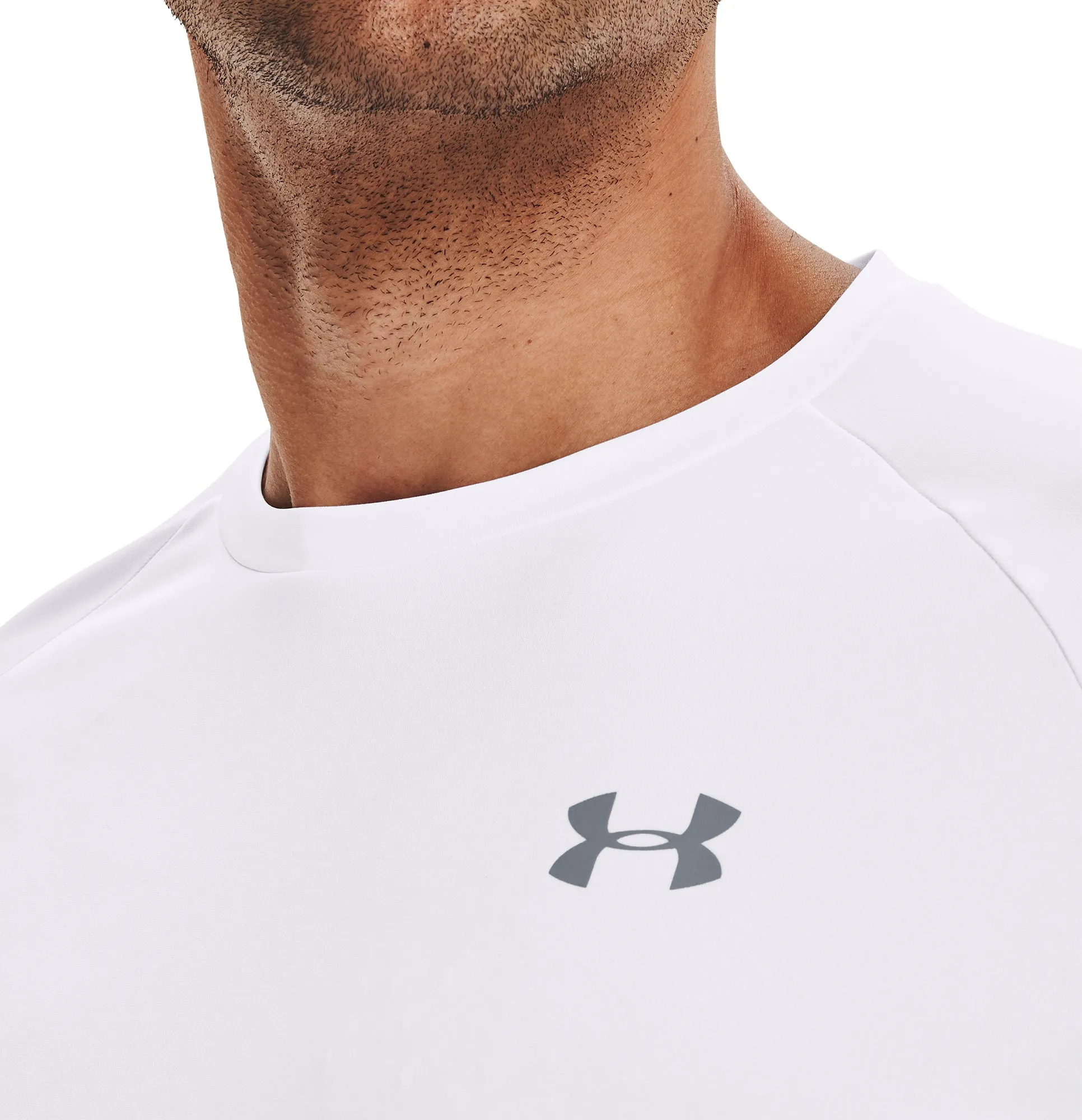 Under Armour Tech 2.0 Short Sleeve Mens Training Top - White