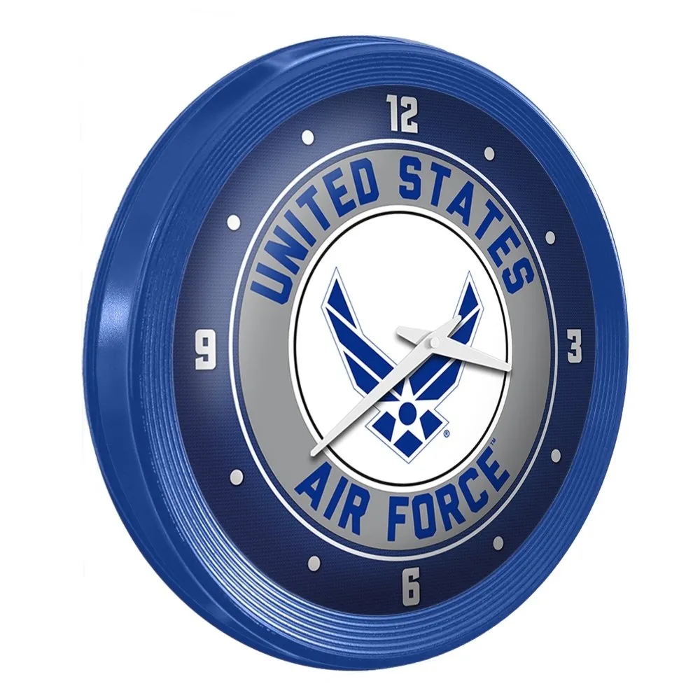 US Air Force: Ribbed Frame Wall Clock