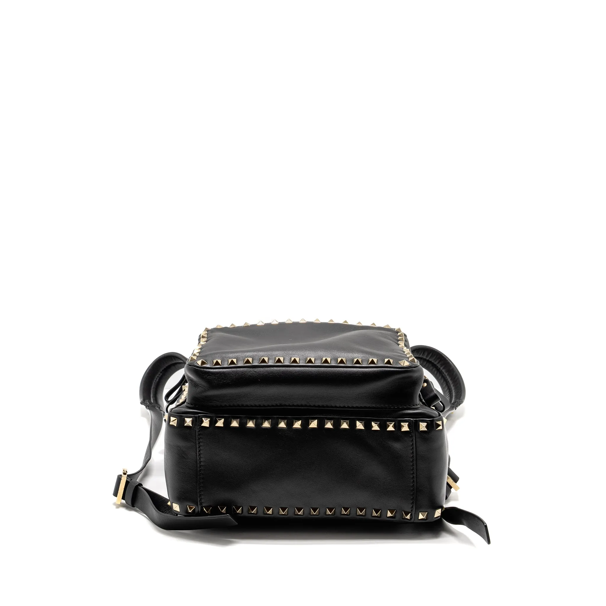 Valentino Rockstud Backpack Leather Black GHW