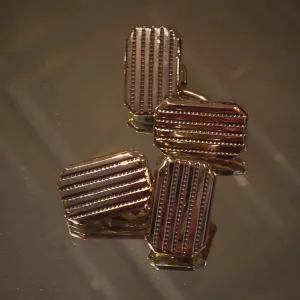 Victorian Ribbed Cufflinks