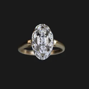 Vintage 1930s Diamond Dinner Ring