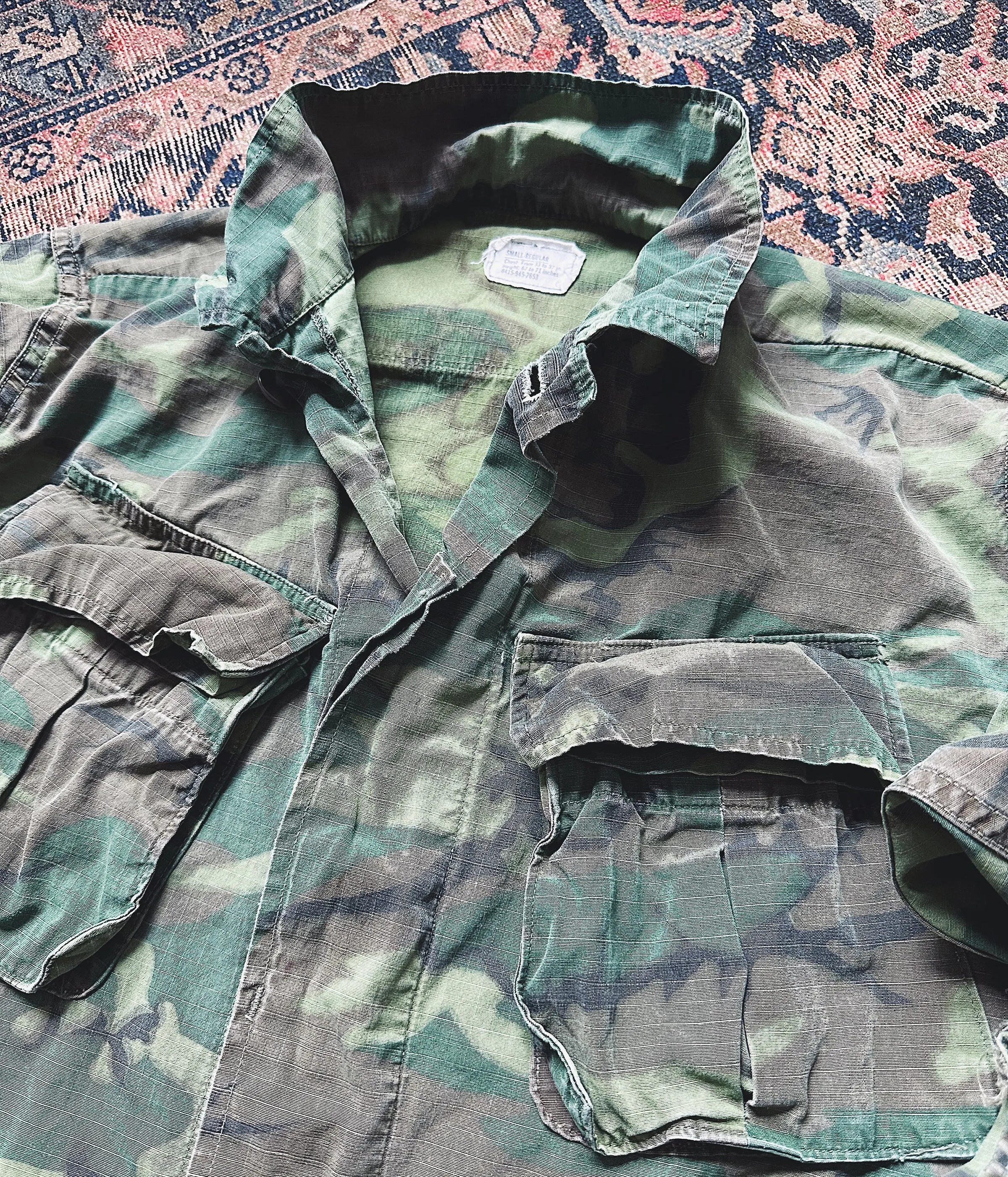 Vintage Camo Ripstop Jungle Jacket