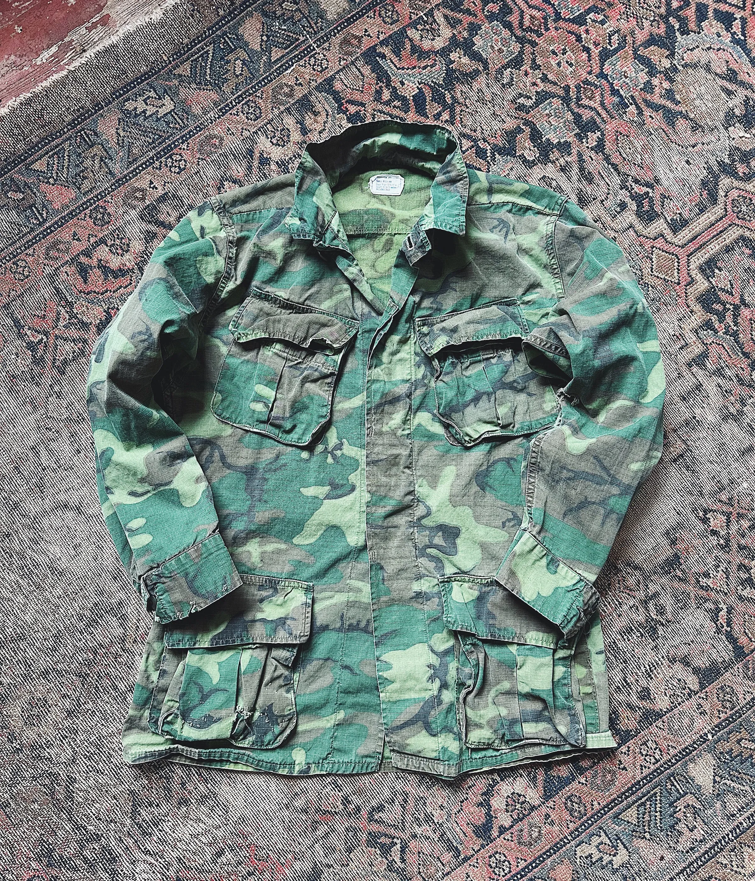 Vintage Camo Ripstop Jungle Jacket