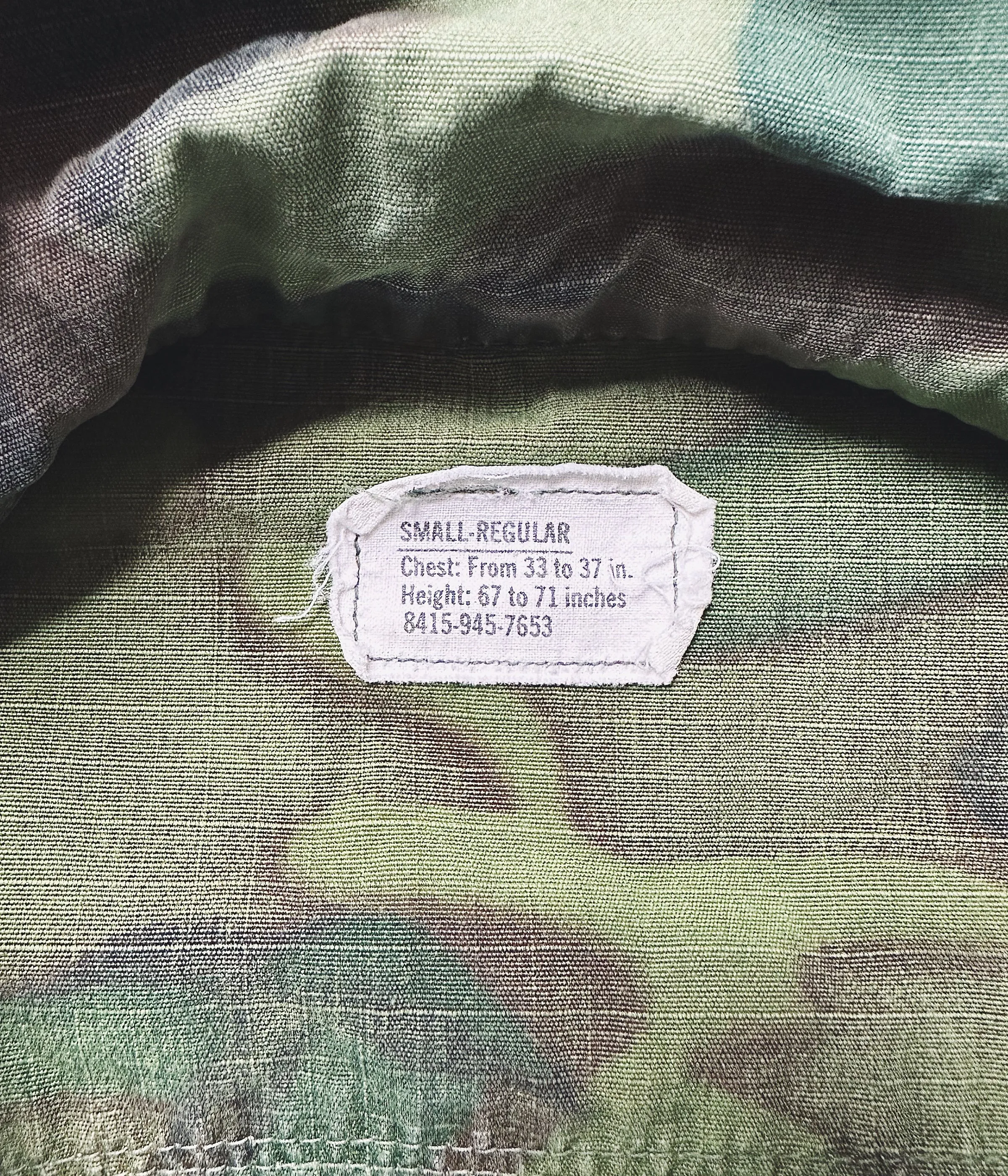 Vintage Camo Ripstop Jungle Jacket