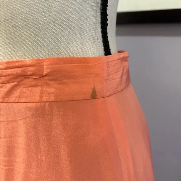 Vintage NWT Barrie Pace Silk Maxi Skirt