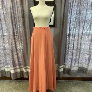 Vintage NWT Barrie Pace Silk Maxi Skirt