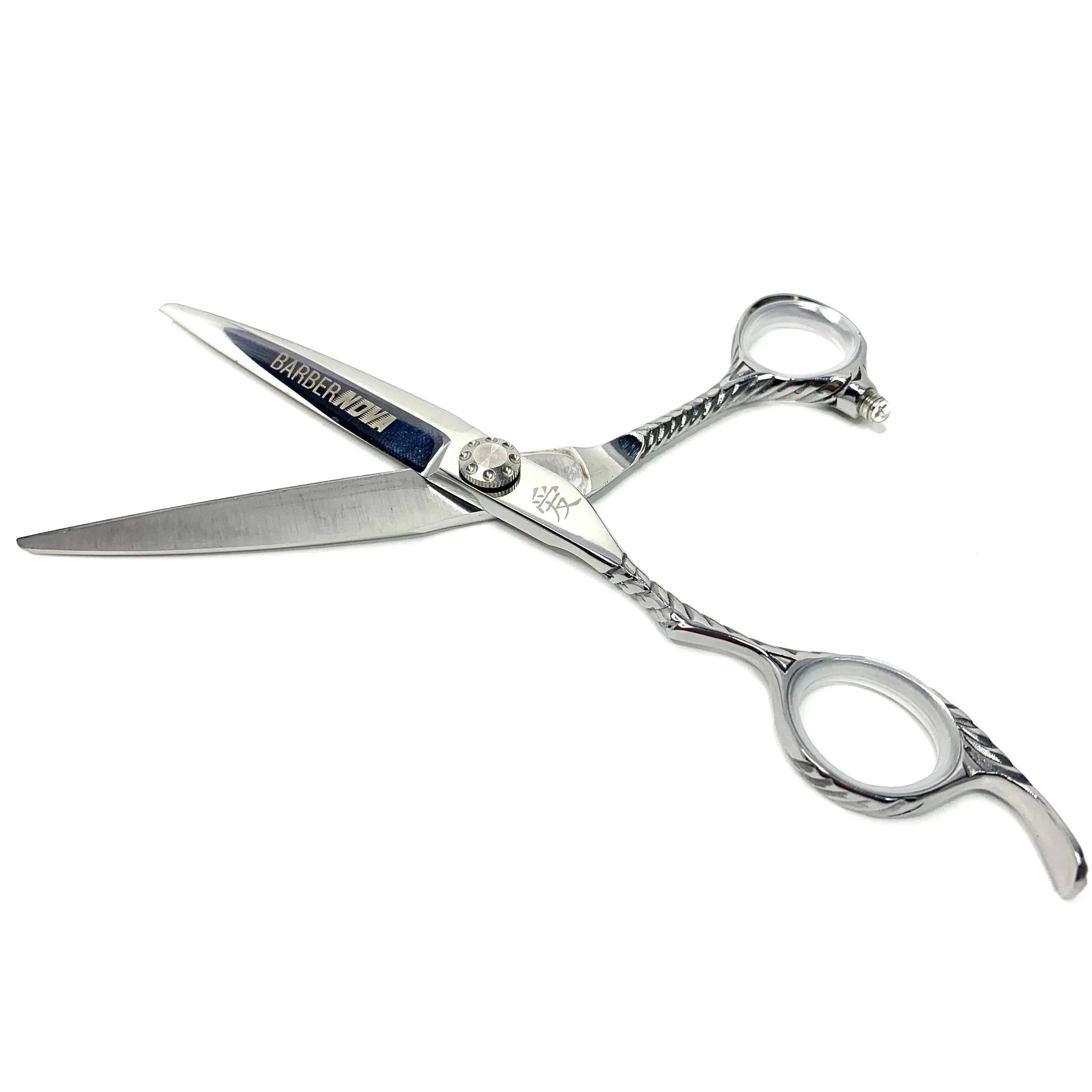 Viserion Nova Silver LEFT HANDED Styling Shear 6 Inch