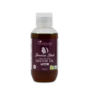 Vrindavan | Jamaican Black Castor Oil | 100ml | Refined