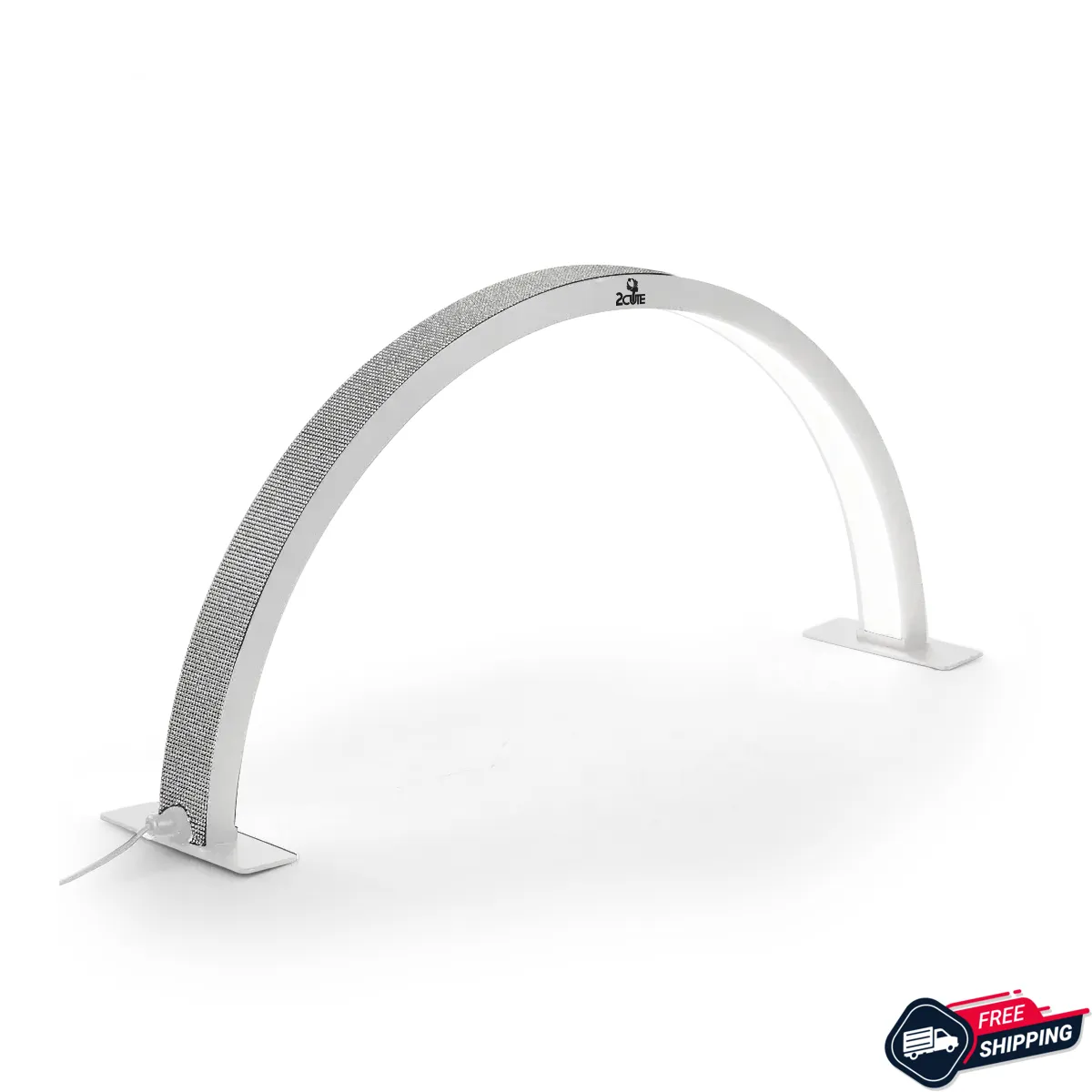 White Blingged Nail Desk Light( FREE Shipping)