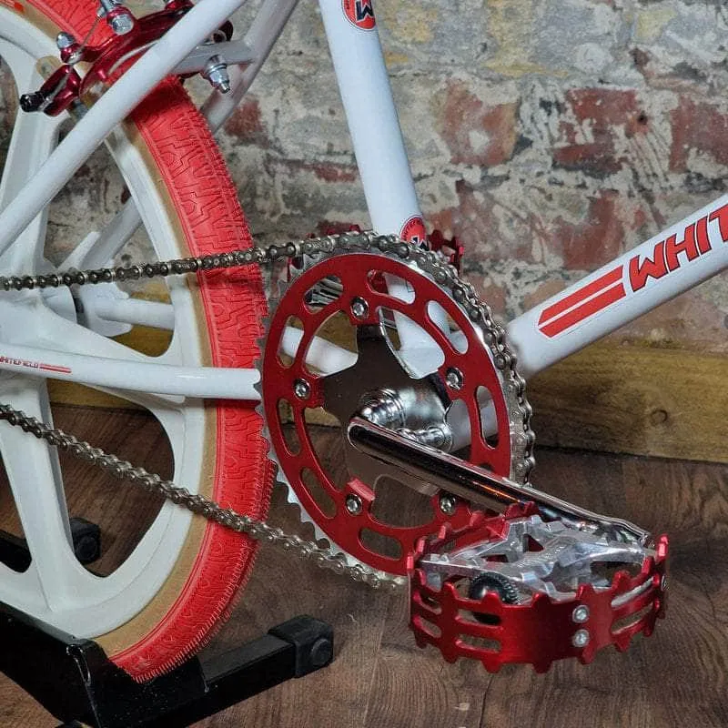 Whitefield Pro Tuff Bike White / Red