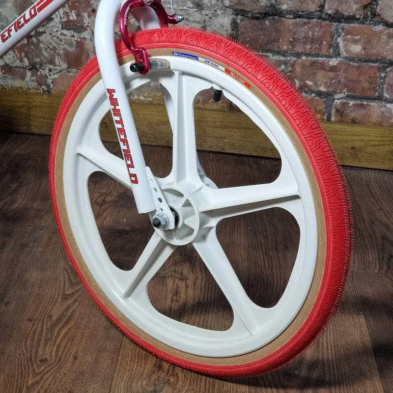 Whitefield Pro Tuff Bike White / Red