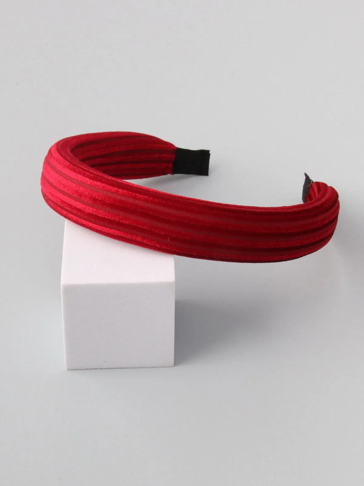 WOMEN'S ASSORTED COLORS RIBBED HEADBANDS