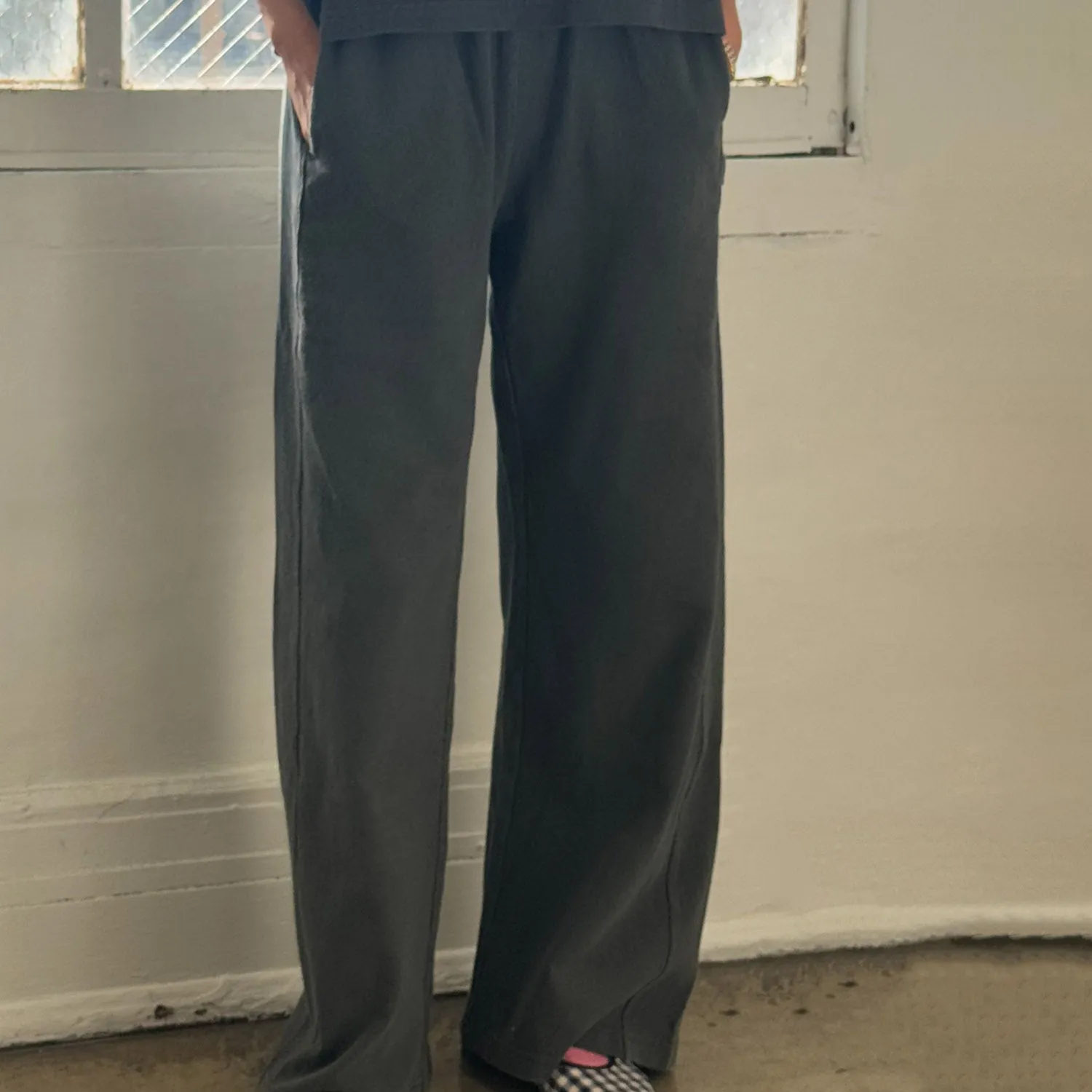 Women's Cotton Breezy Pants - Coal