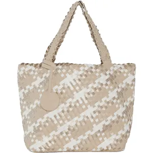 Women's Ilse Jacobsen Bag 08 Graphics Reversible Shopper Ivory/White Synthetic