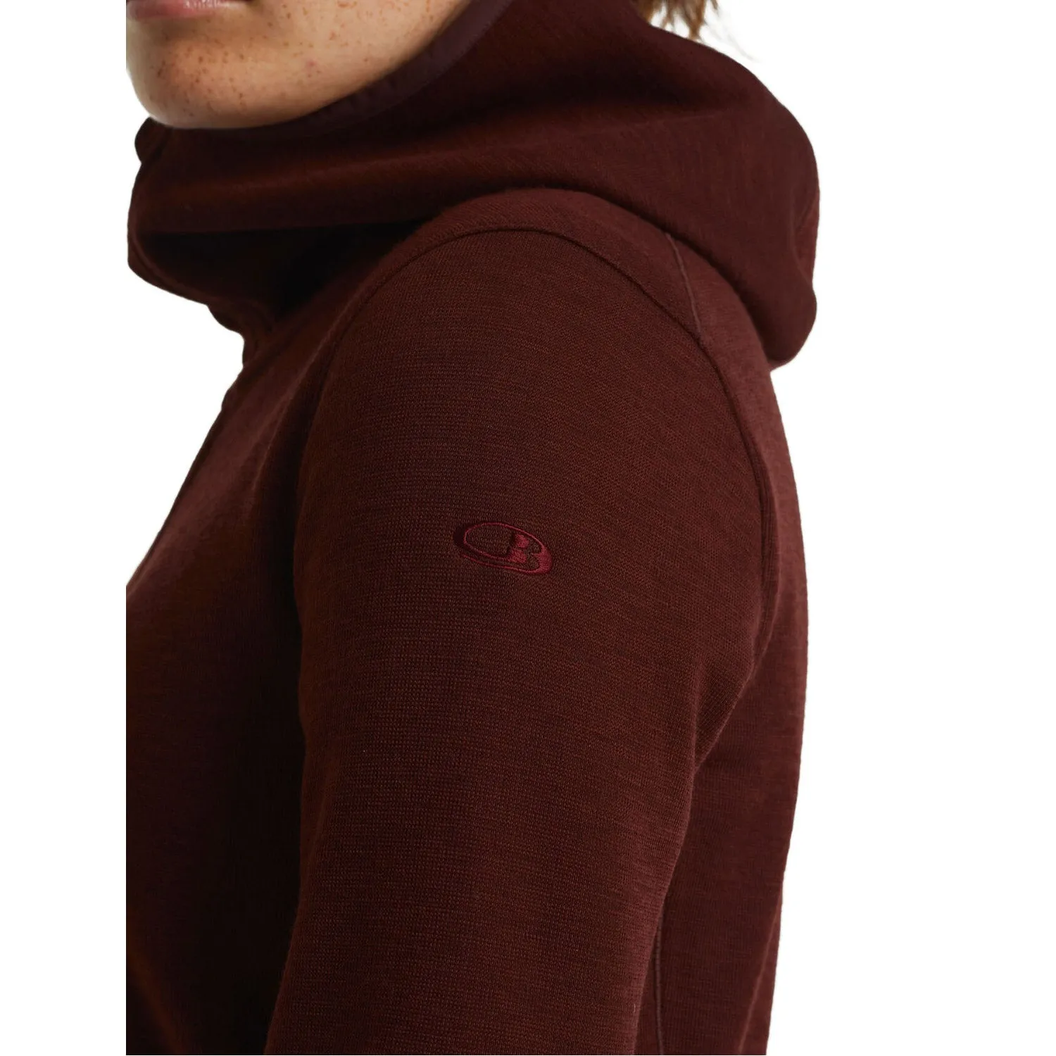 Women's RealFleece Merino Elemental Long Sleeve Zip Hood Jacket