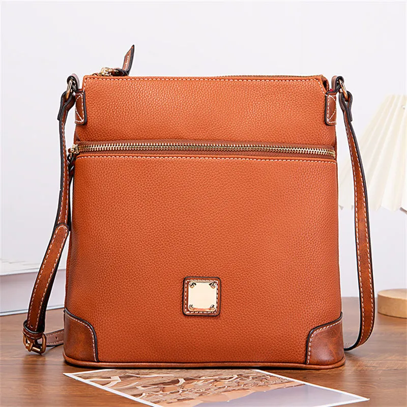Women's Retro Fashion Multi-colored Office Handbags