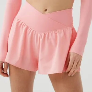 XS,S: Aerie Crossover Flowy Stretch Shorts: