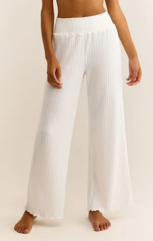 Z SUPPLY Dawn Smocked Rib Pant